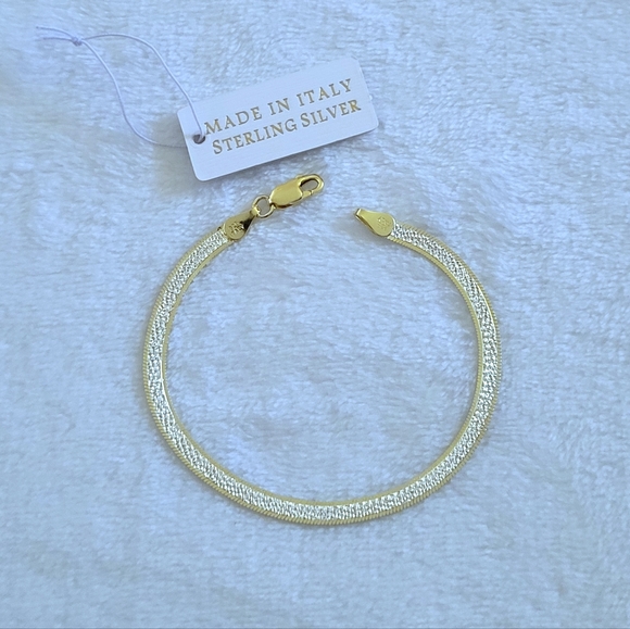 Mia Fiore Two✌️ Tone Herringbone Bracelet - NWT - Picture 16 of 16